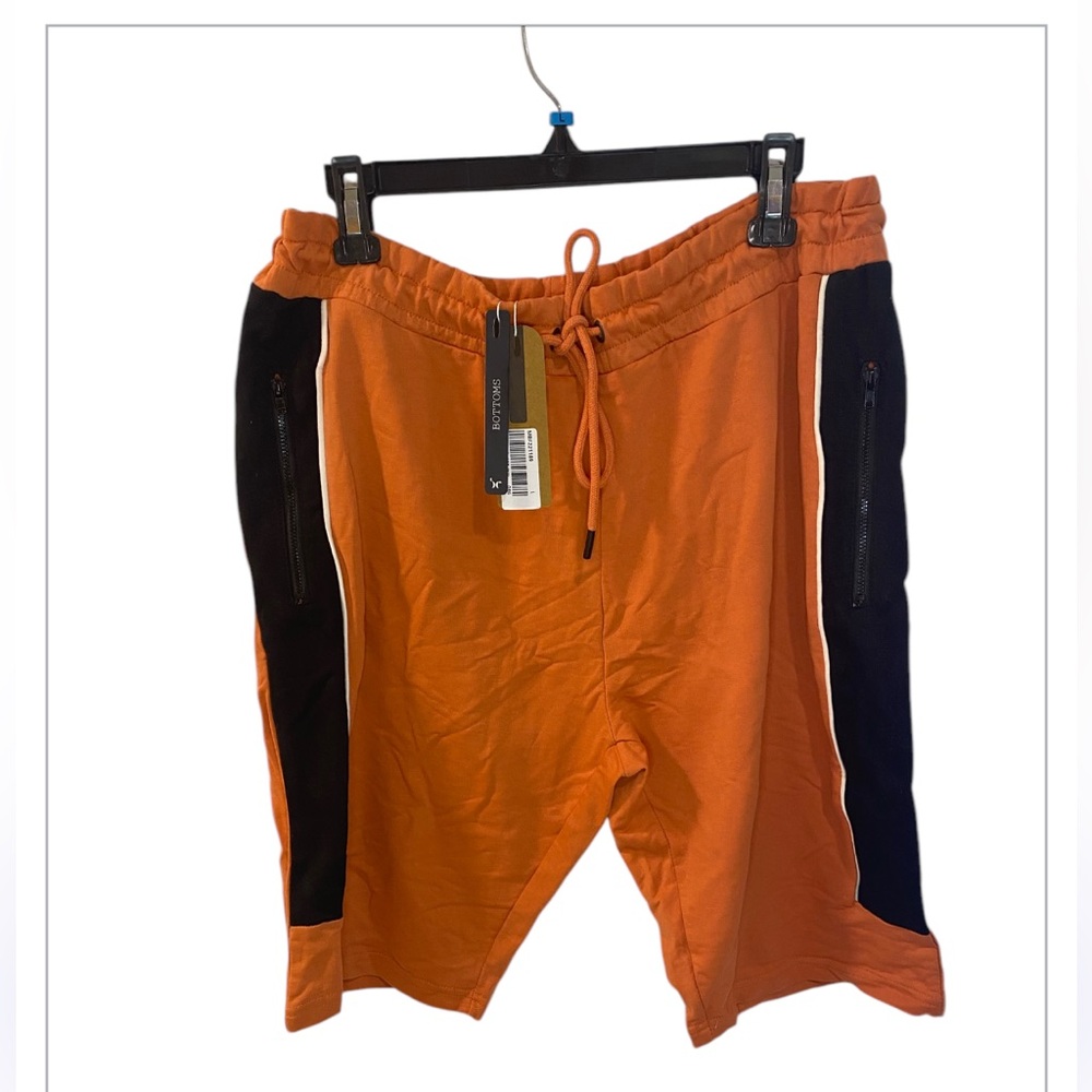 Beyond East Orange and Black Jogger Pants